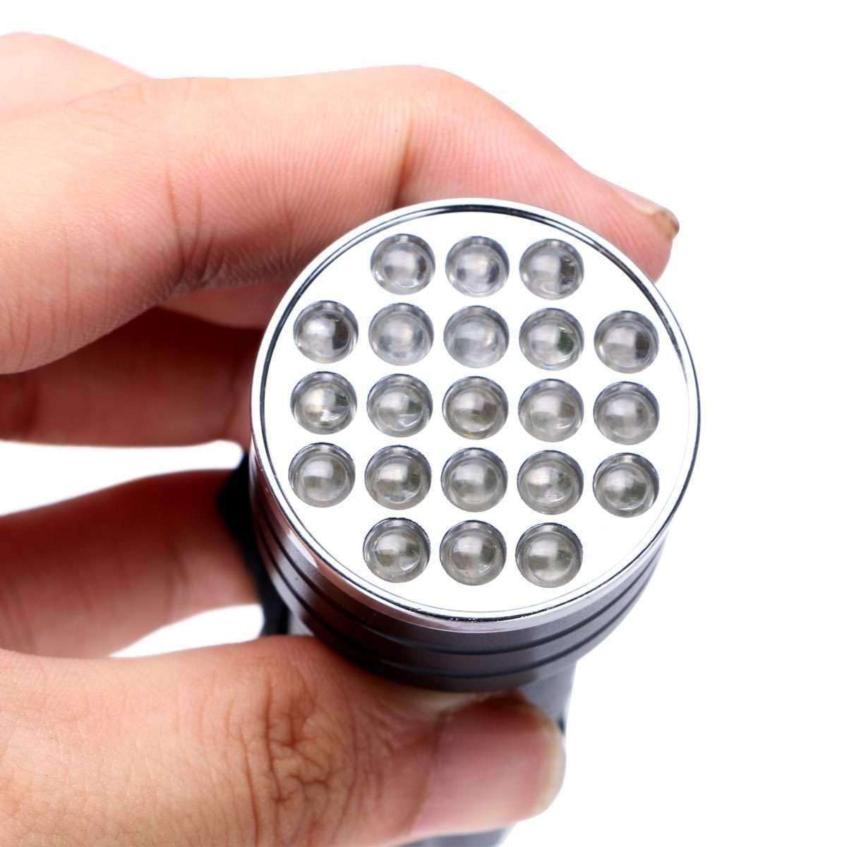 Ultra Violet 21 LED Flashlight