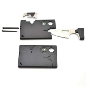 9 in 1 Multifunctional Pocket Card Tool For Survival - OutdoorsAdventurer