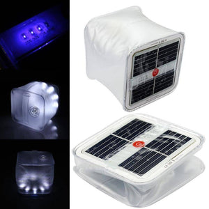 10 LED Solar Waterproof Inflatable Cube Outdoor Light - OutdoorsAdventurer