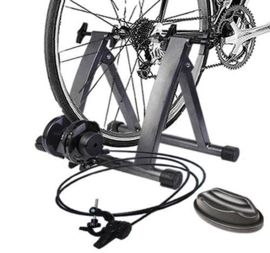 Magnetic Indoor Bike Trainer Exercise Stand With 5 levels of Resistance - OutdoorsAdventurer