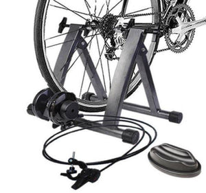 Magnetic Indoor Bike Trainer Exercise Stand With 5 levels of Resistance - OutdoorsAdventurer