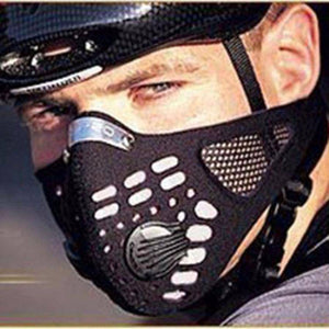 Neoprene Anti Dust Half Face Mask with Charcoal Filter - OutdoorsAdventurer