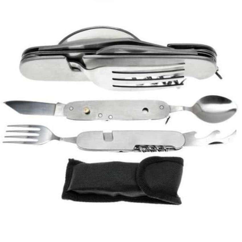 7 in 1 Camping Cutlery Set - OutdoorsAdventurer