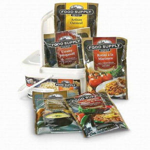72 Hour Emergency Food Supply Bucket (1 person) - OutdoorsAdventurer