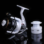 Metal Spinning Fishing Reel + Spare Spool - OutdoorsAdventurer