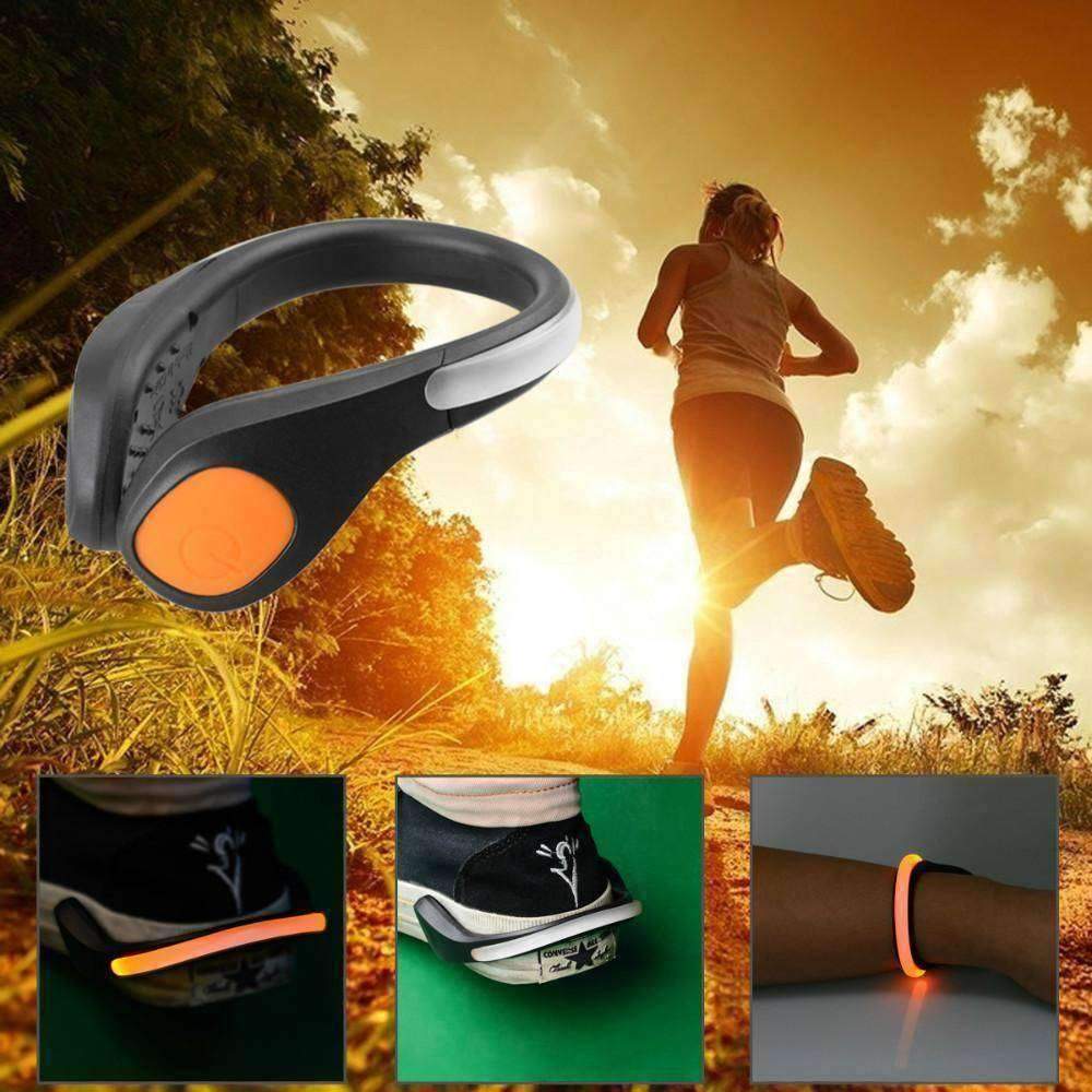 LED Luminous Shoe Clip For Cycling - OutdoorsAdventurer