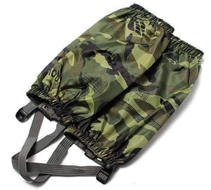 Camo Weatherproof Gaiters - OutdoorsAdventurer