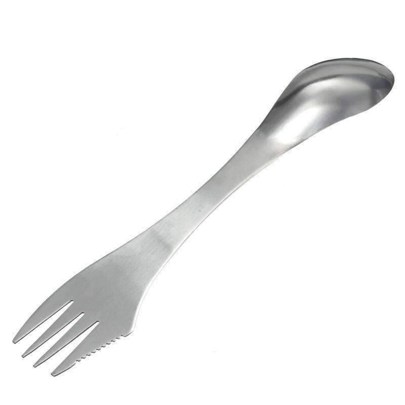 3 in 1 Spork Spoon Fork Cutlery Utensil - OutdoorsAdventurer