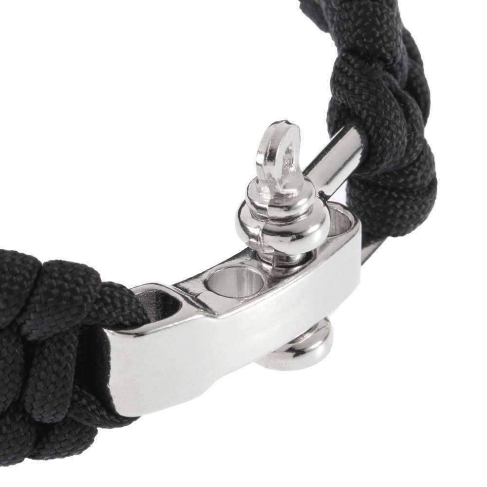 ParaCord Rope Outdoor Survival Bracelet - OutdoorsAdventurer