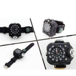 3 in1 Tactical LED Watch Flashlight - OutdoorsAdventurer