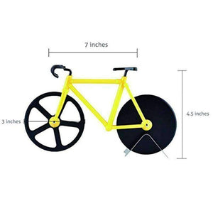 Stainless Steel Bicycle Pizza Cutter - OutdoorsAdventurer