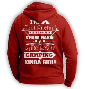 Camping Kinda Girl - Hoodie - OutdoorsAdventurer