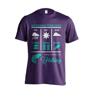Weekend Fishing Forecast T-Shirt