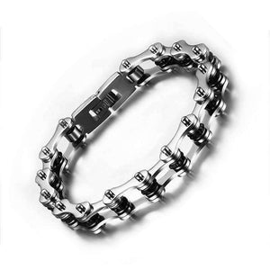 Crystal Stainless Steel Bike Bracelet - OutdoorsAdventurer