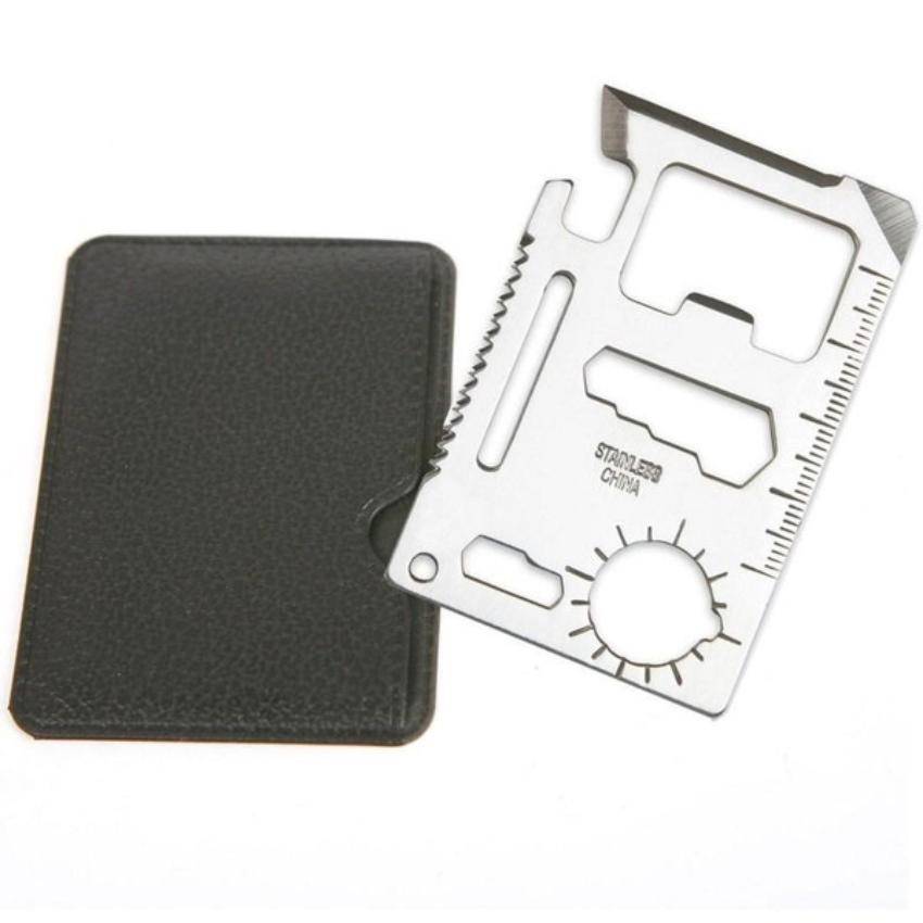 Credit Card Size 11 in 1 Multi Tool - OutdoorsAdventurer