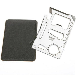 Credit Card Size 11 in 1 Multi Tool - OutdoorsAdventurer