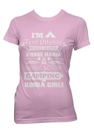 Camping Kinda Girl -T-Shirt - OutdoorsAdventurer