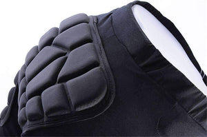 Snowboarding/Skiing Protective Hip And Butt Padded Black Shorts - OutdoorsAdventurer