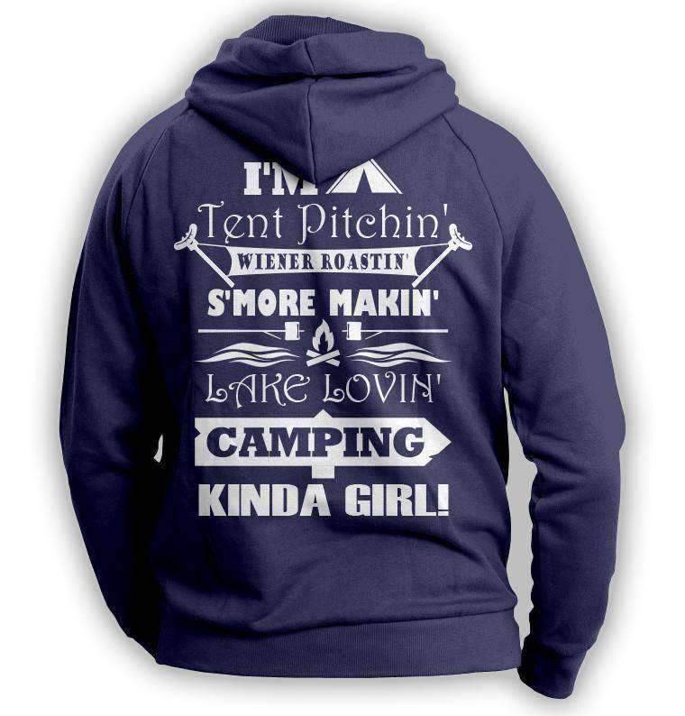 Camping Kinda Girl - Hoodie - OutdoorsAdventurer