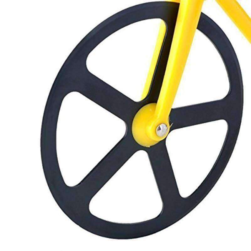 Stainless Steel Bicycle Pizza Cutter - OutdoorsAdventurer