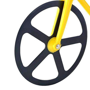 Stainless Steel Bicycle Pizza Cutter - OutdoorsAdventurer