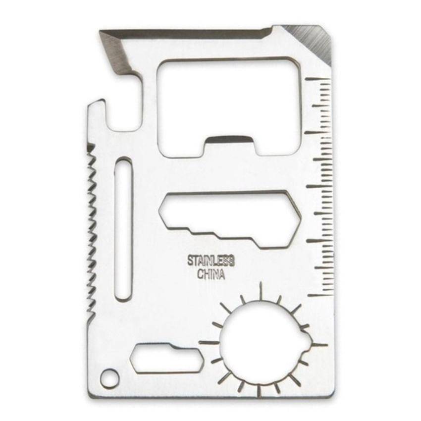 Credit Card Size 11 in 1 Multi Tool - OutdoorsAdventurer