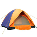 4 person Windproof Waterproof Anti UV Double Layer Tent  double door  tent Double Layer Outdoor Camping Hike Travel Play Tent - OutdoorsAdventurer