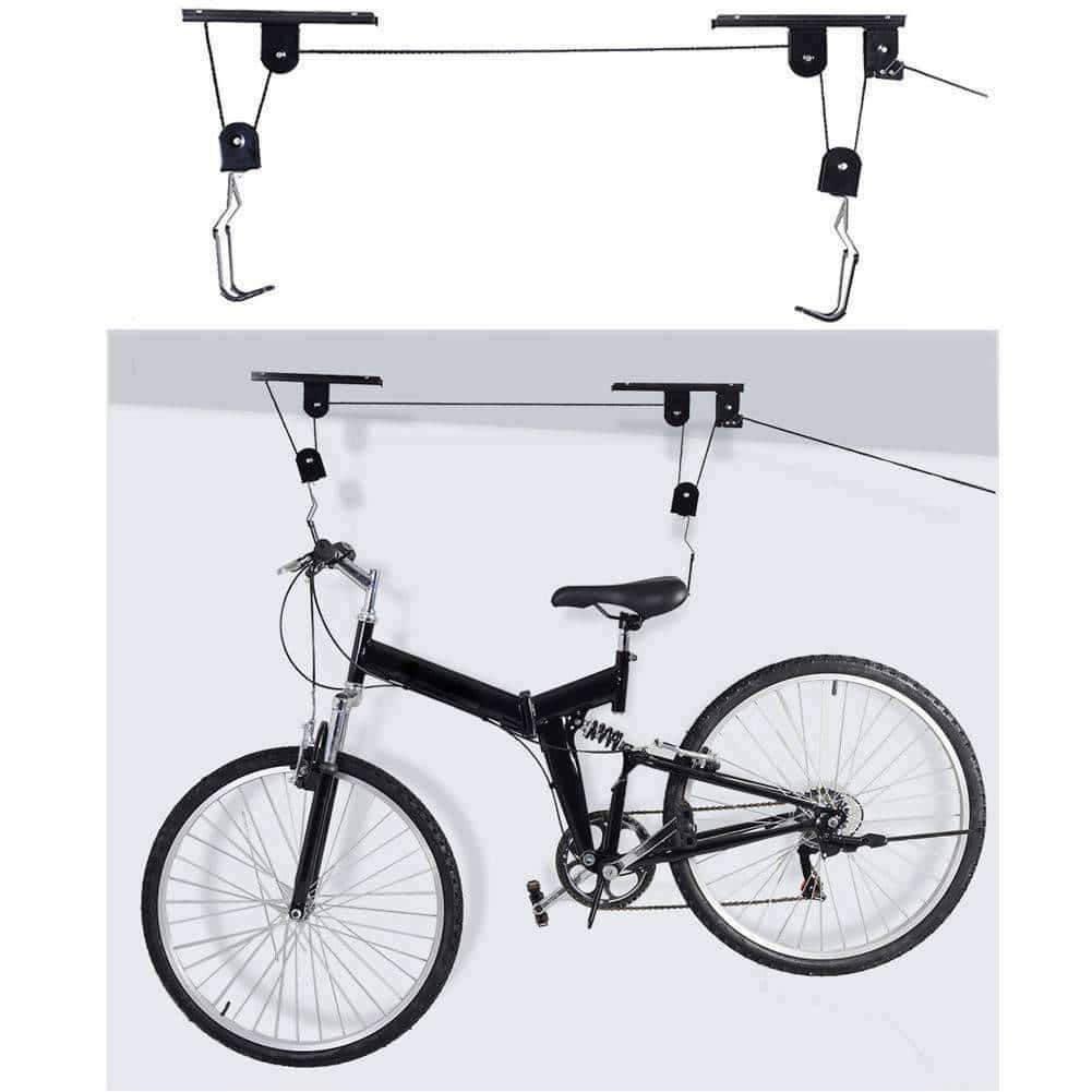Ceiling-Mounted Bike  Lift - OutdoorsAdventurer