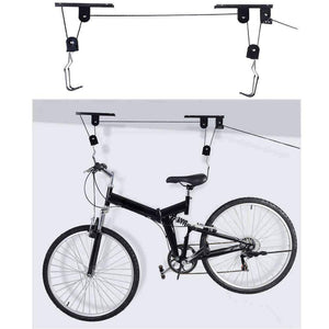 Ceiling-Mounted Bike  Lift - OutdoorsAdventurer