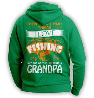 "There Aren't Many Things I Love More Than Fishing..." Hoodie - OutdoorsAdventurer