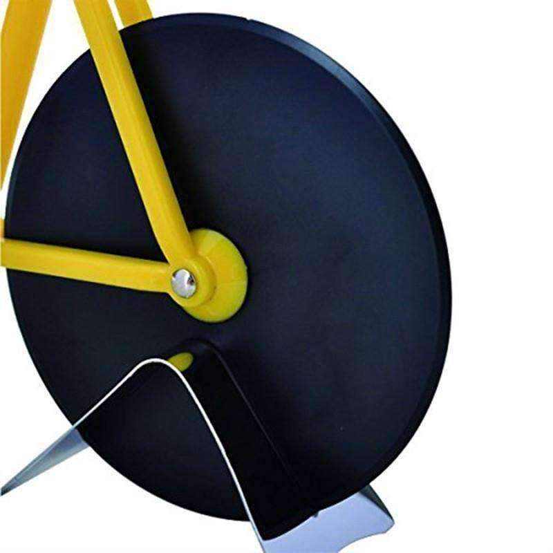 Stainless Steel Bicycle Pizza Cutter - OutdoorsAdventurer