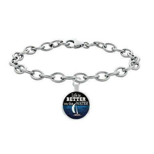 "Life Is Better On The Water" Sailing Bracelet - OutdoorsAdventurer
