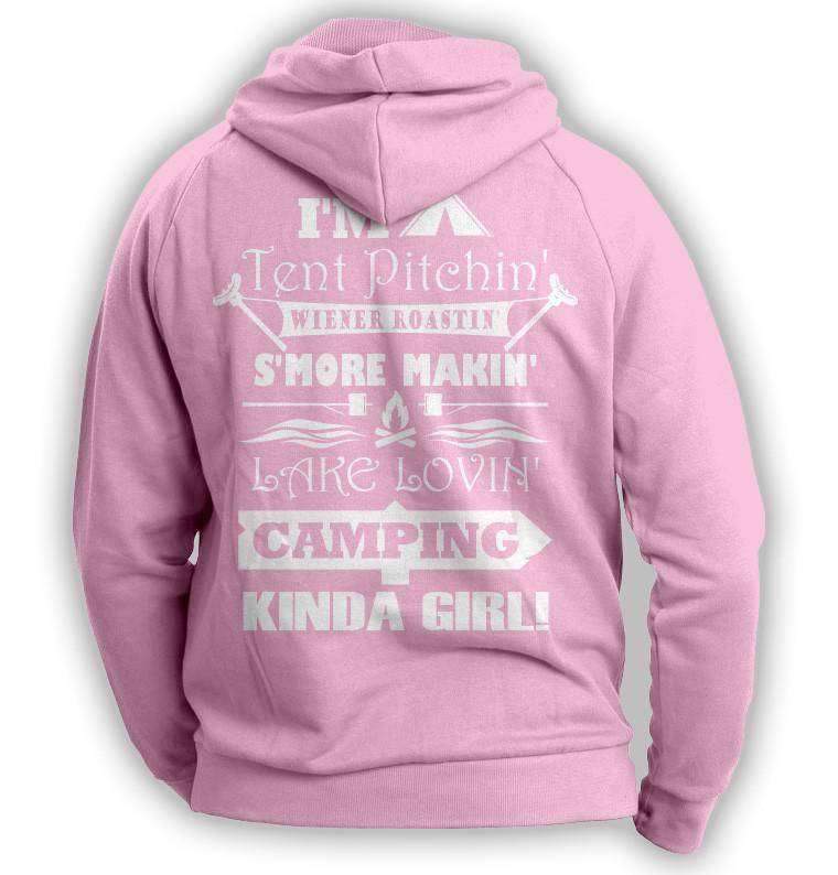 Camping Kinda Girl - Hoodie - OutdoorsAdventurer