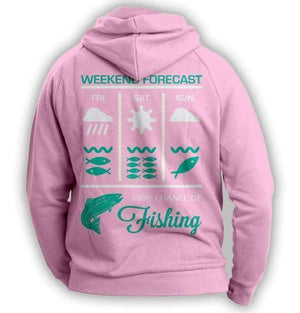 Weekend Fishing Forecast Hoodie