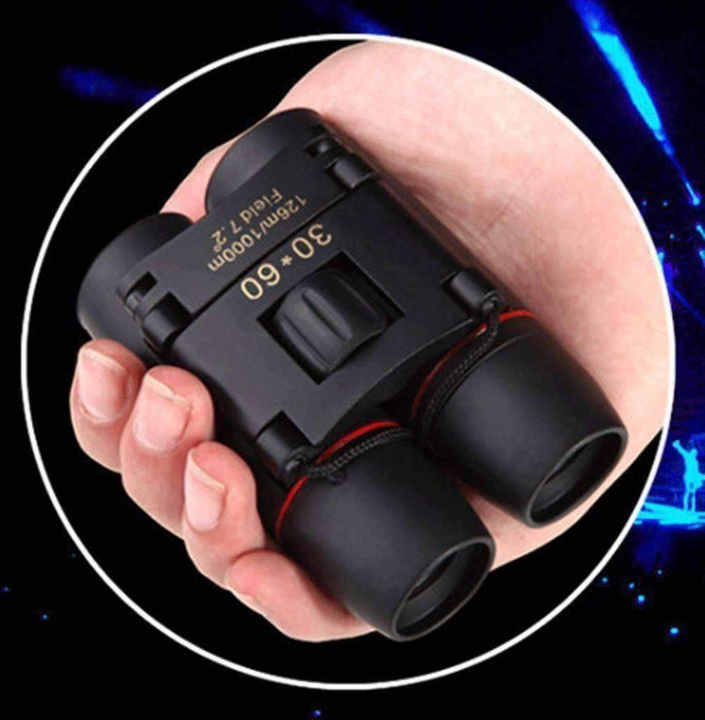 Compact Folding Binoculars - 30 x 60 Zoom - OutdoorsAdventurer