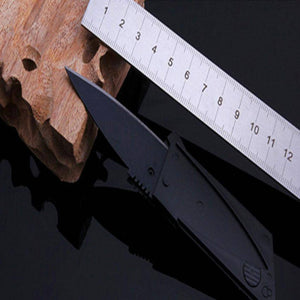 Foldaway Credit Card Knife - OutdoorsAdventurer