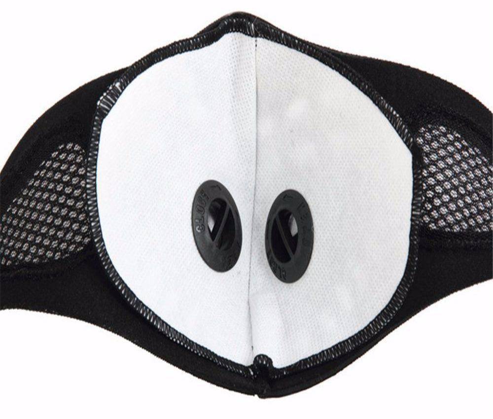 Neoprene Anti Dust Half Face Mask with Charcoal Filter - OutdoorsAdventurer