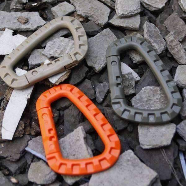 5 Pieces Plastic Carabiners Buckle Hook - OutdoorsAdventurer