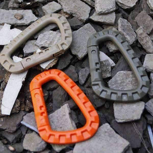 5 Pieces Plastic Carabiners Buckle Hook - OutdoorsAdventurer