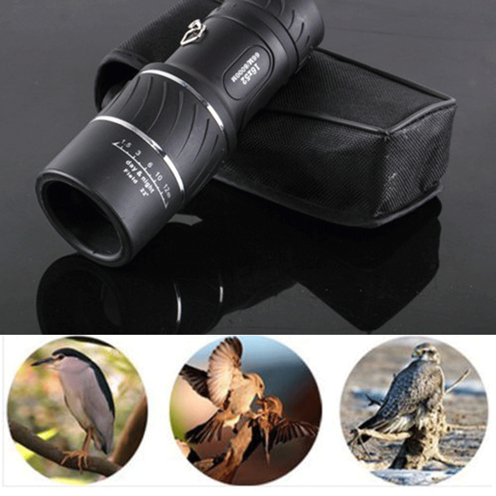 Monocular with 16x52 Optics Zoom Lens - OutdoorsAdventurer
