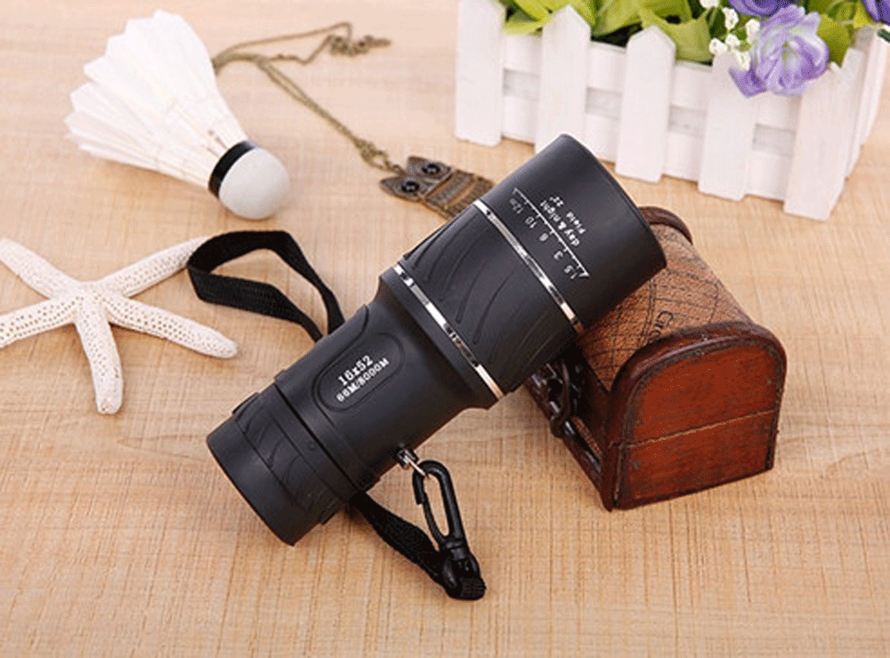 Monocular with 16x52 Optics Zoom Lens - OutdoorsAdventurer