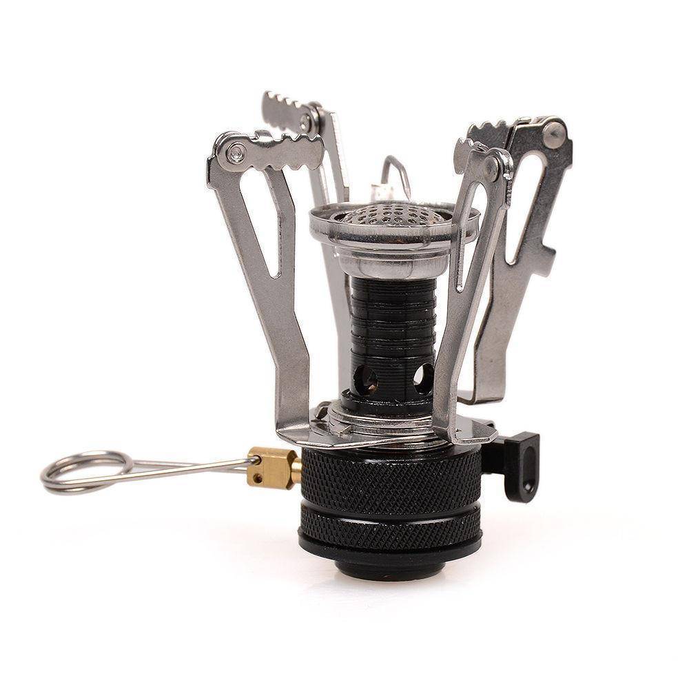 Portable Gas Burner With Mini Steel Stove & Case - OutdoorsAdventurer