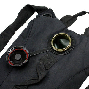 2L Hydration System Survival Bag - Black - OutdoorsAdventurer