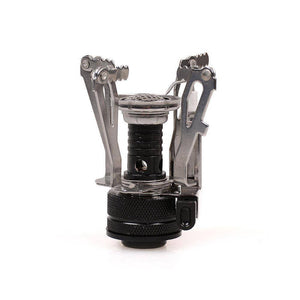 Portable Gas Burner With Mini Steel Stove & Case - OutdoorsAdventurer