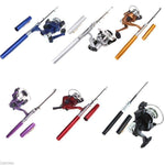 Mini Aluminum Pocket Pen Fishing Rod Pole - OutdoorsAdventurer