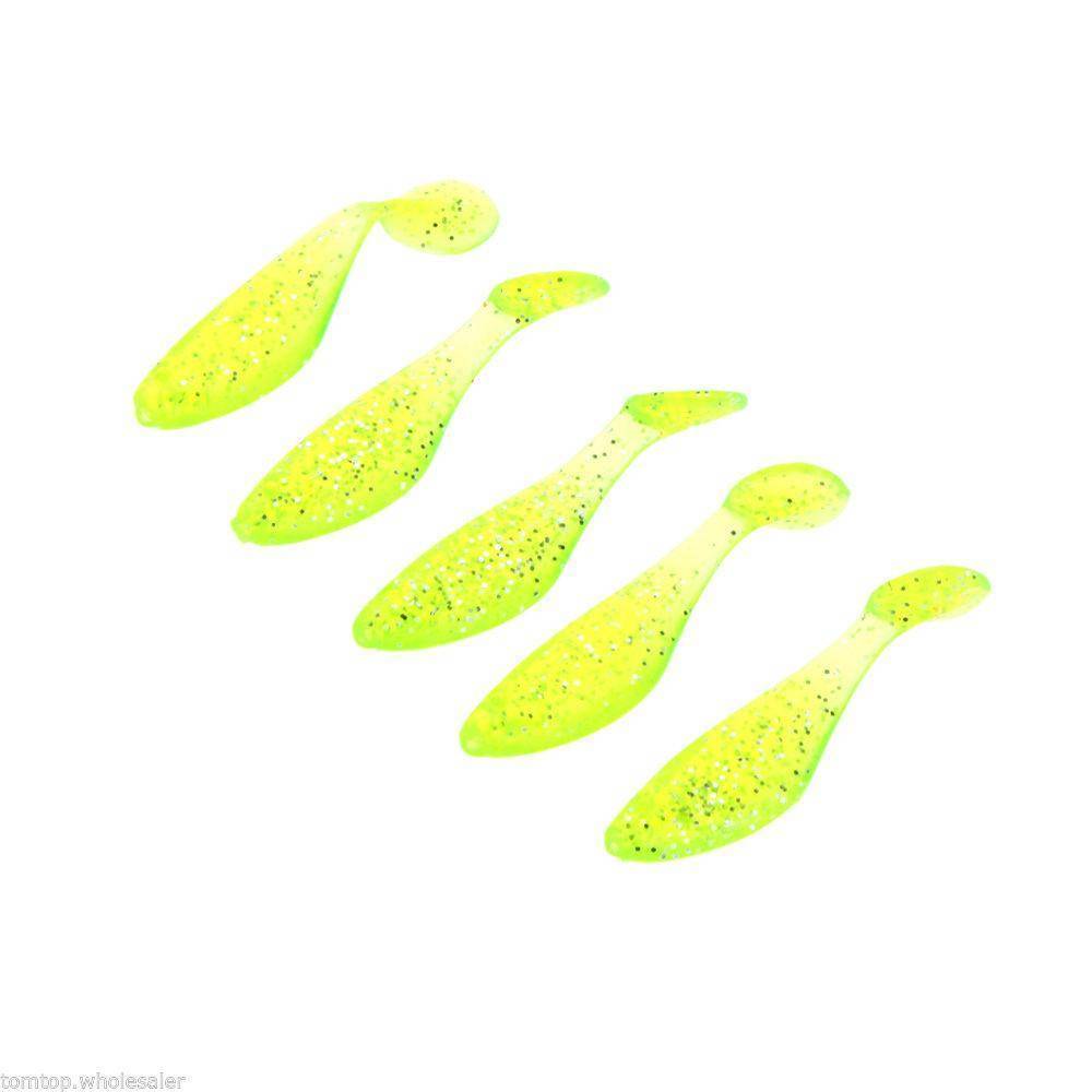 35 Soft Worm Fishing Baits & 10 Jig head hook set - OutdoorsAdventurer