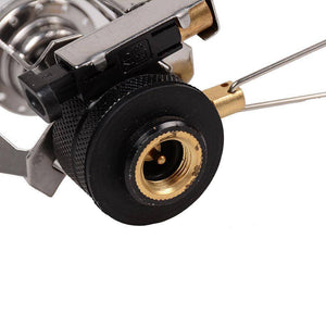 Portable Gas Burner With Mini Steel Stove & Case - OutdoorsAdventurer
