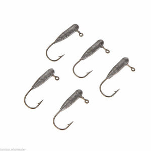 35 Soft Worm Fishing Baits & 10 Jig head hook set - OutdoorsAdventurer