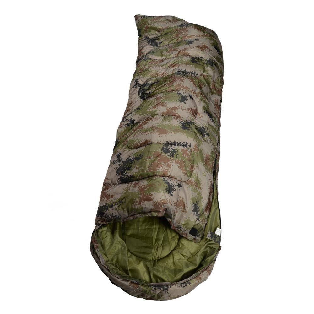 Disruptive Pattern Mummy Shaped Sleeping Bag - OutdoorsAdventurer