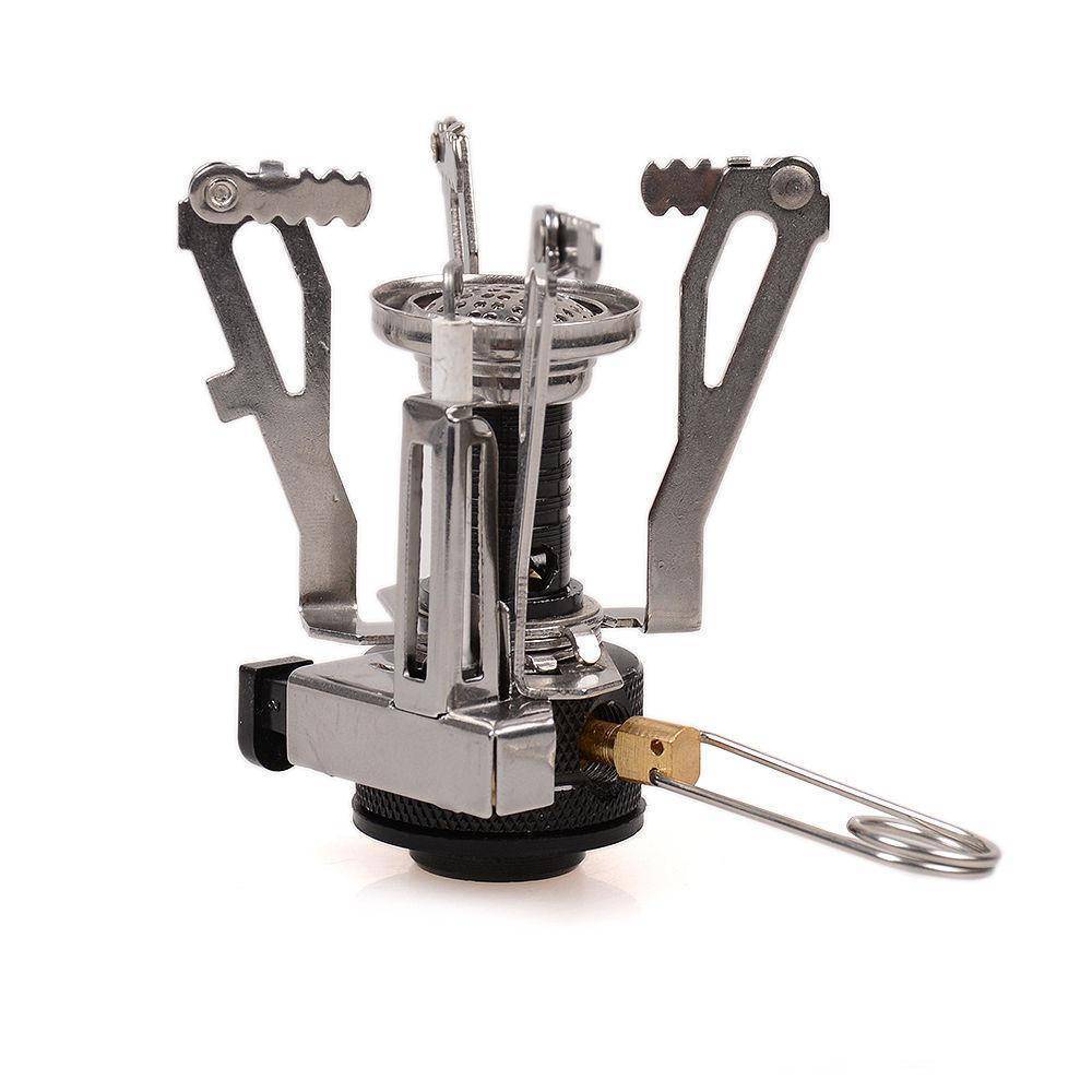 Portable Gas Burner With Mini Steel Stove & Case - OutdoorsAdventurer